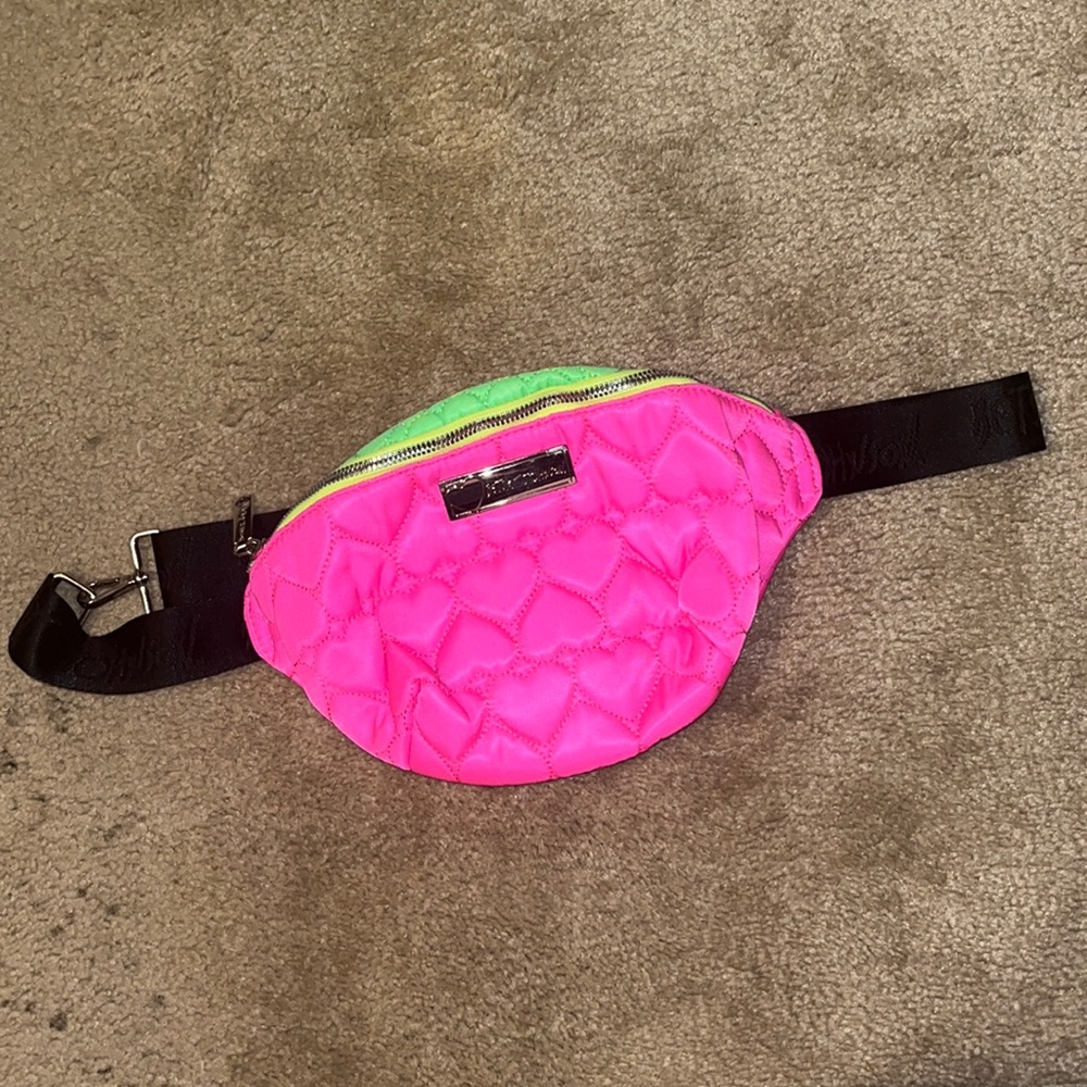 Neon Betsy Johnson Fanny Pack